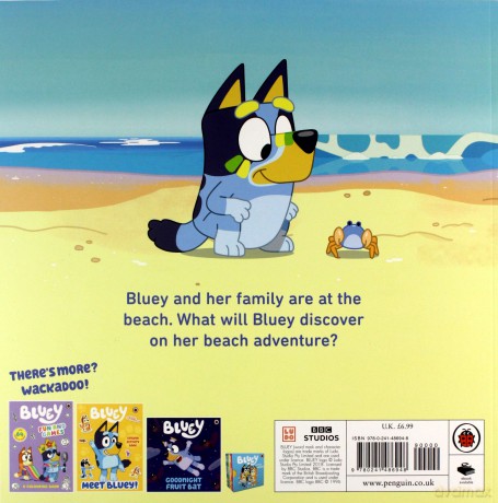 Bluey: The Beach - Bluey [KSIĄŻKA]