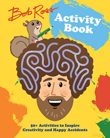 Bob Ross Activity Book: 50+ Activities to Inspire Creativity and Happy Accidents - Robb Pearlman [KSIĄŻKA]