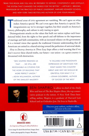 How To Destroy America In Three Easy Steps - Ben Shapiro [KSIĄŻKA]