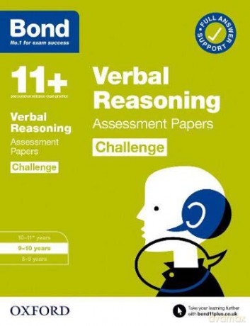 Bond 11+: Bond 11+ Verbal Reasoning Challenge Assessment Papers 9-10 years Bond Challenge - Bond 11+ [KSIĄŻKA]