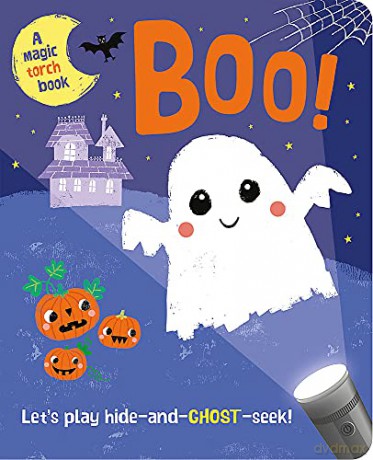 Boo! Hide-and-Go-Seek Magic Torch Books - Imagine That [KSIĄŻKA]