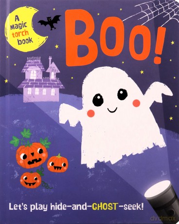 Boo! Hide-and-Go-Seek Magic Torch Books - Imagine That [KSIĄŻKA]
