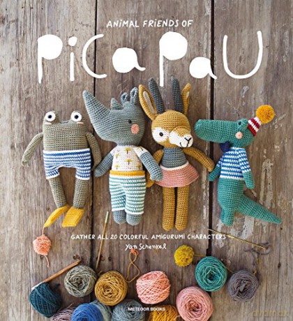 Animal Friends Of Pica Pau: Gather All 20 Colorful Amigurumi Animal Characters - Yan Schenkel [KSIĄŻKA]