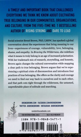 Braving the Wilderness: The Quest for True Belonging and the Courage to Stand Alone - Brené Brown [KSIĄŻKA]