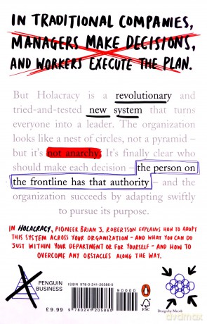 Holacracy: The Revolutionary Management System That Abolishes Hierarchy - Brian J. Robertson [KSIĄŻKA]