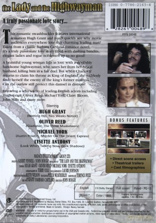 The Lady And The Highwayman [DVD]