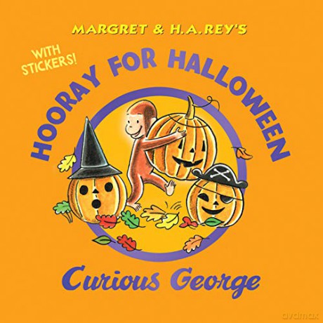 Hooray For Halloween, Curious George (With Stickers) - A.,H. Rey [KSIĄŻKA]