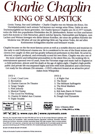 Charlie Chaplin - King Of Slap [2DVD]