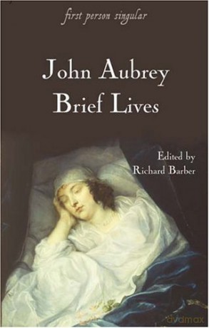 Brief Lives First Person Singular - John Aubrey [KSIĄŻKA]