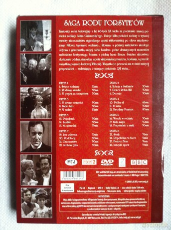 Saga Rodu Forsyte'ów BOX [8DVD] (BBC)