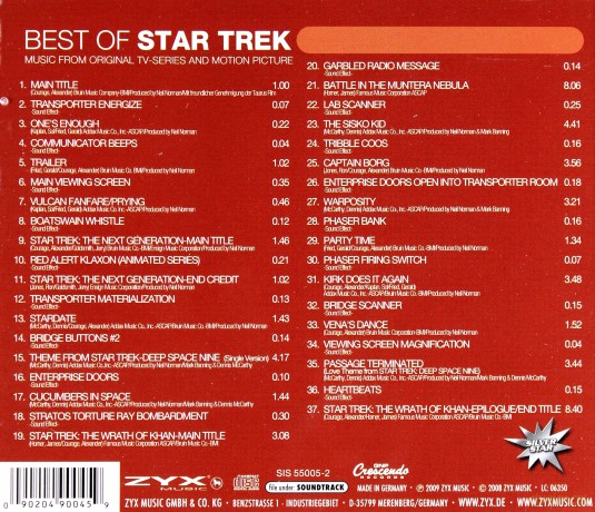 Best Of Star Trek [CD]