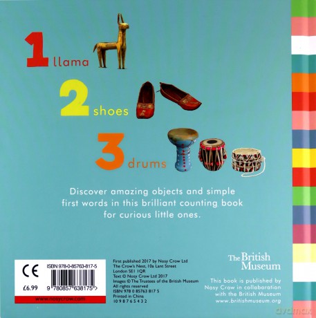 British Museum: 123 Early Learning at the Museum - Nosy Crow [KSIĄŻKA]