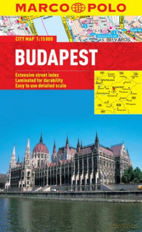 Budapest Marco Polo City Map Marco Polo City Maps - Marco Polo [KSIĄŻKA]