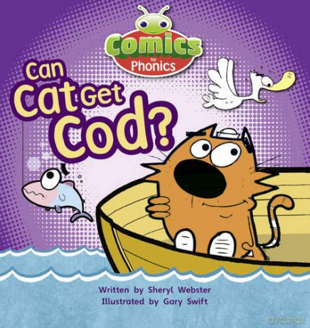 Bug Club Comics for Phonics Reception Phase 2 Set 04 Can Cat Get Cod - Sheryl Webster [KSIĄŻKA]