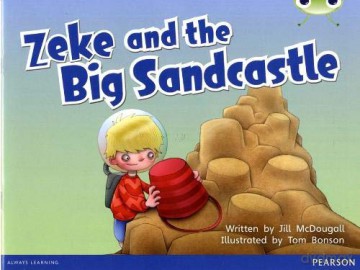 Bug Club Guided Fiction Year 1 Blue B Zeke and the Big Sandcastle - Jill McDougall [KSIĄŻKA]