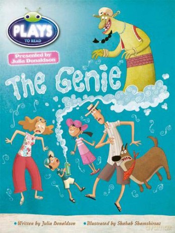 Bug Club Guided Plays by Julia Donaldson Year Two White The Genie - Julia Donaldson [KSIĄŻKA]