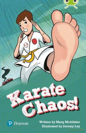 Bug Club Independent Fiction Year Two Lime Plus a Karate Chaos - Margaret McAllister [KSIĄŻKA]