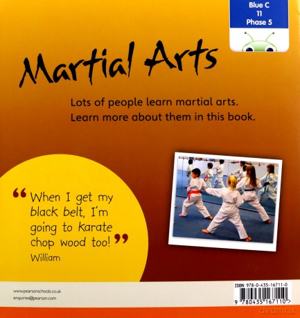 Bug Club Independent Non Fiction Year 1 Blue C Martial Arts - Eamonn O'Farrell [KSIĄŻKA]