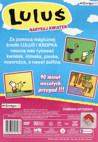 Luluś - Narysuj Kwiatek [DVD]