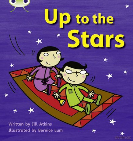 Bug Club Phonics Fiction Reception Phase 3 Set 10 Up to the Stars Phonics Bug - Jill Atkins [KSIĄŻKA]