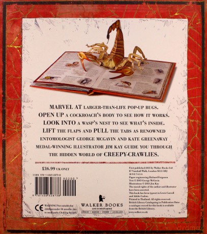 Bugs: A Pop-up Journey into the World of Insects, Spiders and Creepy-crawlies: 1 - Dr George McGavin [KSIĄŻKA]