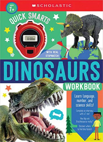 Quick Smarts Dinosaurs Workbook: Scholastic Early Learners (Workbook) - Scholastic [KSIĄŻKA]