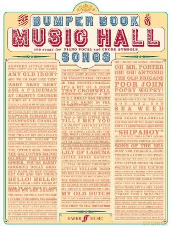 Bumper Book of Music Hall Songs: Piano, Vocal, Guitar Pvg [KSIĄŻKA]
