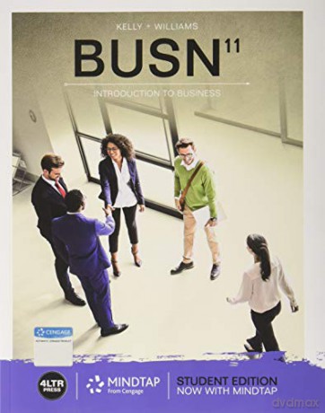 Bundle: BUSN + MindTap Business, 1 Term 6 Months Printed Access Card New, Engaging Titles from 4ltr Press - Marcella Kelly [KSIĄŻKA]