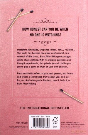 Burn After Writing: THE INTERNATIONAL BESTSELLER - Sharon Jones [KSIĄŻKA]