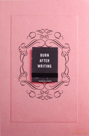 Burn After Writing: THE INTERNATIONAL BESTSELLER - Sharon Jones [KSIĄŻKA]