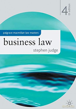 Business Law Palgrave Macmillan Law Masters - Stephen Judge [KSIĄŻKA]