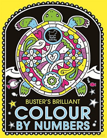 Buster's Brilliant Colour by Numbers - Emily Golden Twomey [KSIĄŻKA]