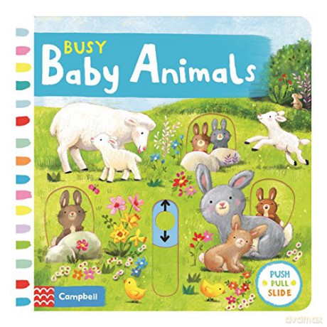 Busy Baby Animals Busy Books - Ag Jatkowska [KSIĄŻKA]