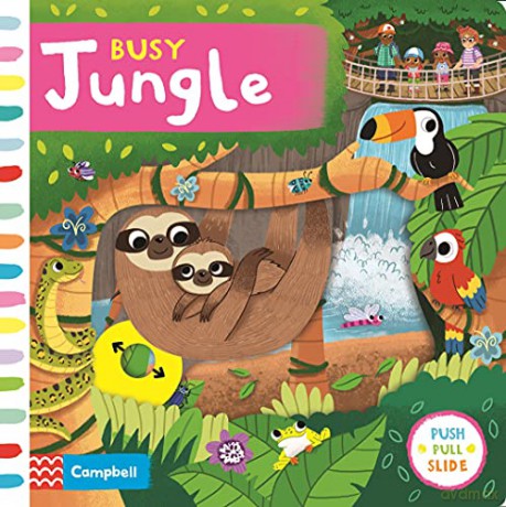 Busy Jungle Busy Books [KSIĄŻKA]