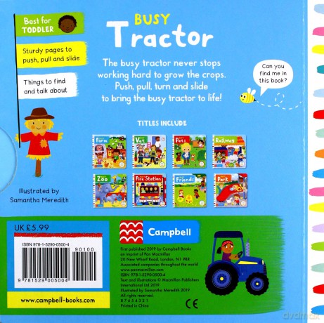 Busy Tractor Busy Books [KSIĄŻKA]