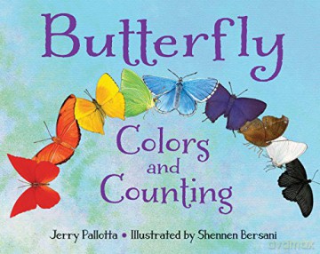 Butterfly Colors and Counting Jerry Pallotta's Counting Books - Jerry Pallotta [KSIĄŻKA]
