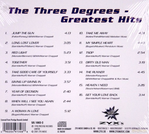 The Three Degrees: Greatest Hits [CD]