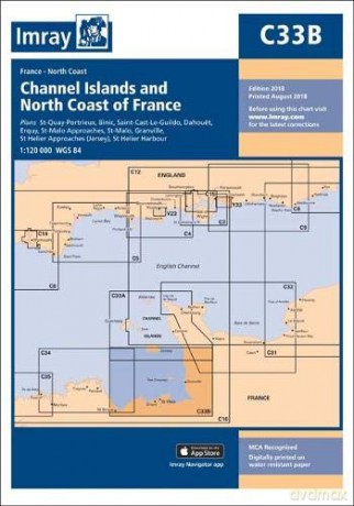 C33B: Channel Islands South C Charts - Imray [KSIĄŻKA]