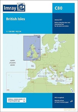 C80 British Isles C Charts - Imray [KSIĄŻKA]
