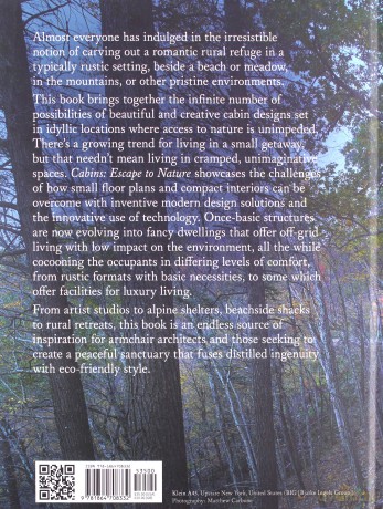 Cabins: Escape to Nature: Hidden Places, Stylish Spaces - Introduction by Damon Hayes Couture [KSIĄŻKA]