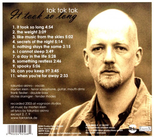 It Took So Long [CD]