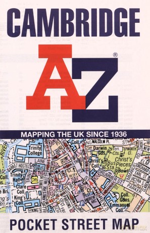 Cambridge A-Z Pocket Street Map Maps - A-Z maps [KSIĄŻKA]