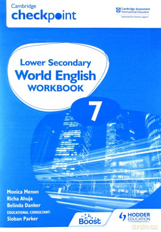 Cambridge Checkpoint Lower Secondary World English Workbook 7: For English as a Second Language - Monica Menon [KSIĄŻKA]