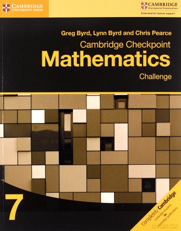 Cambridge Checkpoint Mathematics Challenge Workbook 7 - Greg Byrd [KSIĄŻKA]