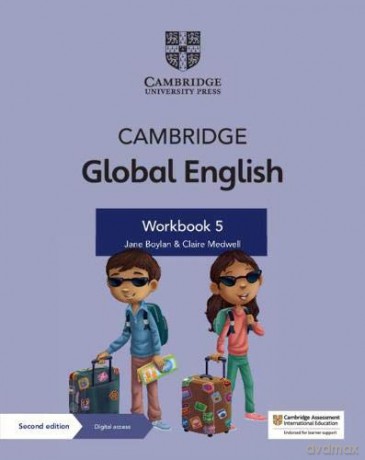 Cambridge Global English Workbook 5 with Digital Access 1 Year: for Cambridge Primary English as a Second Language Cambridge Primary Global English - Jane Boylan [KSIĄŻKA]