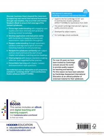 Cambridge IGCSE and O Level Business Studies 5th edition - Karen Borrington [KSIĄŻKA]