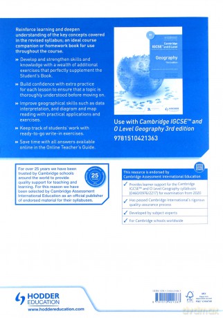 Cambridge IGCSE and O Level Geography Workbook 2nd edition - Paul Guinness [KSIĄŻKA]