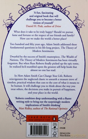 How Adam Smith Can Change Your Life: An Unexpected Guide To Human Nature And Happiness - Russ Roberts [KSIĄŻKA]
