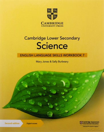 Cambridge Lower Secondary Science English Language Skills Workbook 7 with Digital Access 1 Year - Mary Jones [KSIĄŻKA]