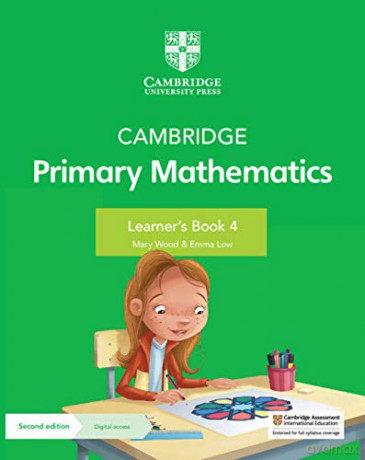 Cambridge Primary Mathematics Learner's Book 4 with Digital Access 1 Year Cambridge Primary Maths - Mary Wood [KSIĄŻKA]